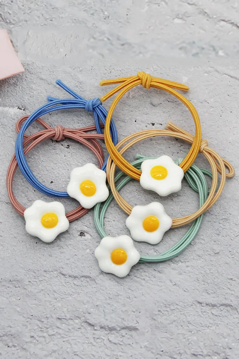 5PCS KNOT HAIR TIE