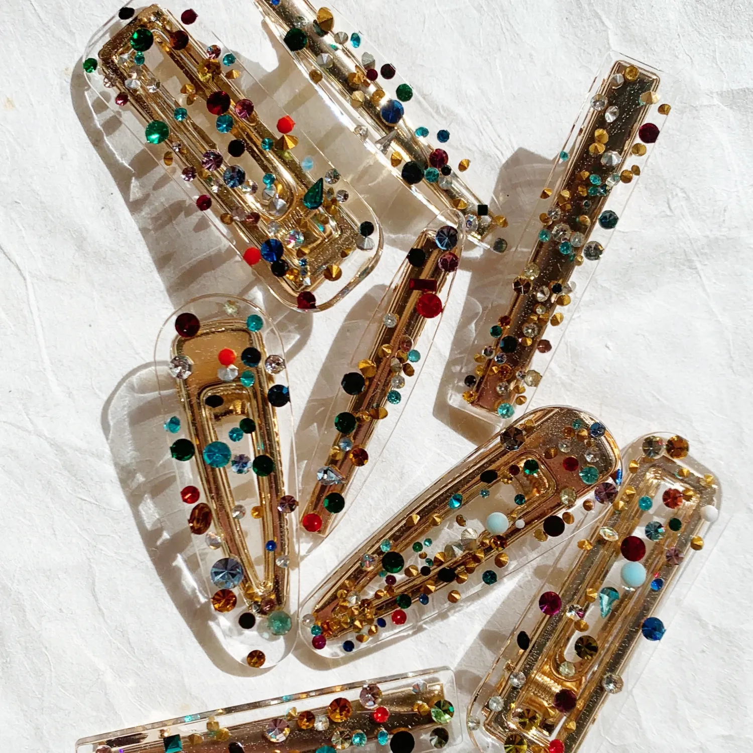 Ariel Vintage Rhinestone Coco Clips