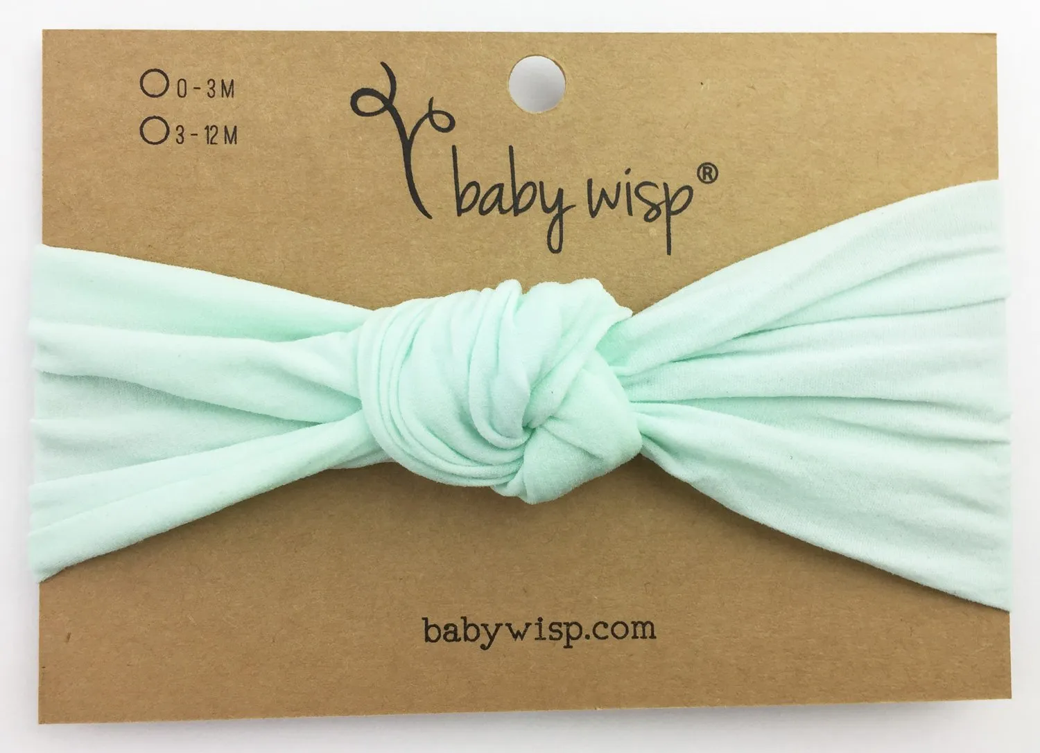 Baby Wisp Turban Knot Nylon Bow Headbands