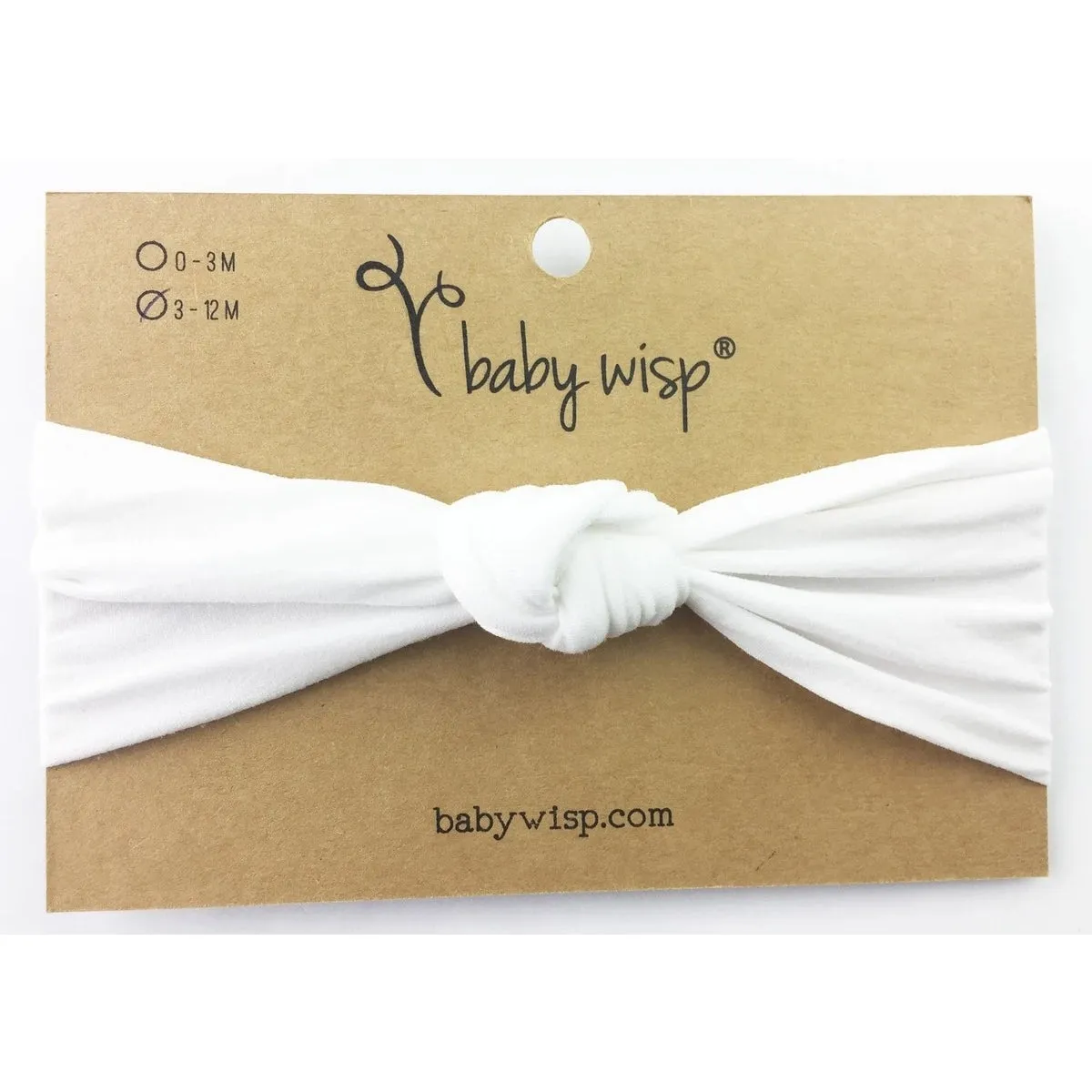 Baby Wisp Turban Knot Nylon Bow Headbands