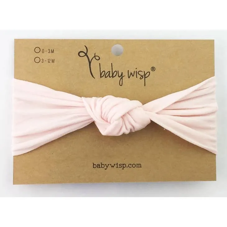 Baby Wisp Turban Knot Nylon Bow Headbands