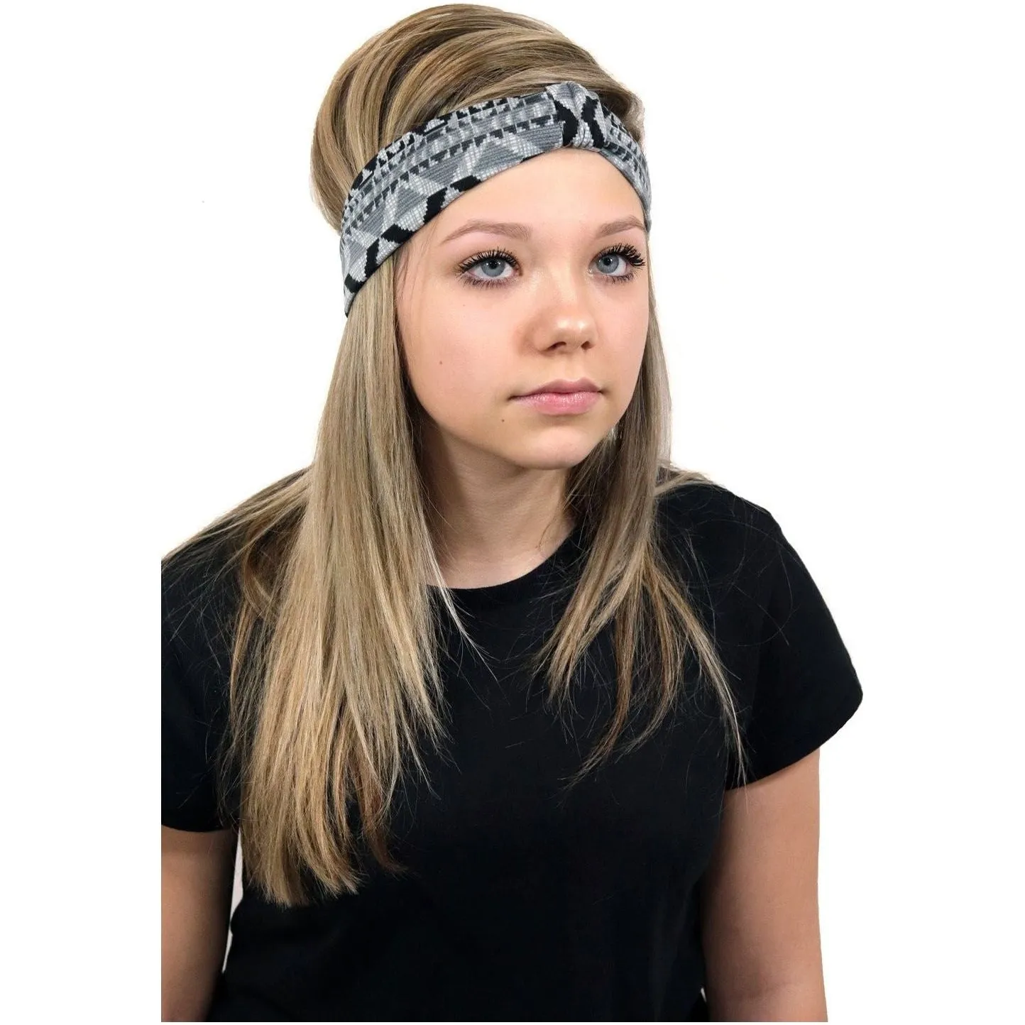 Black Boho Headband