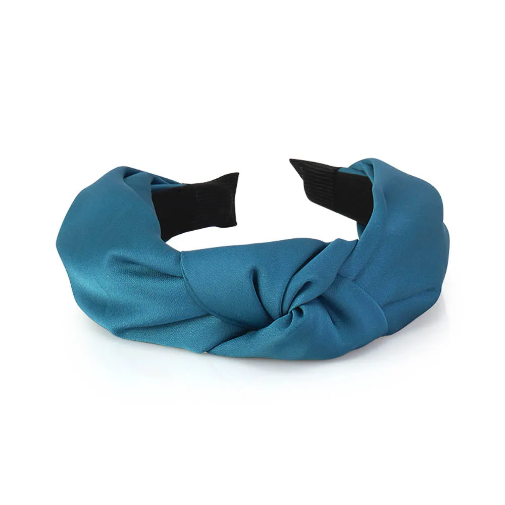 CLASSIC TOP KNOT SATIN HAIRBAND