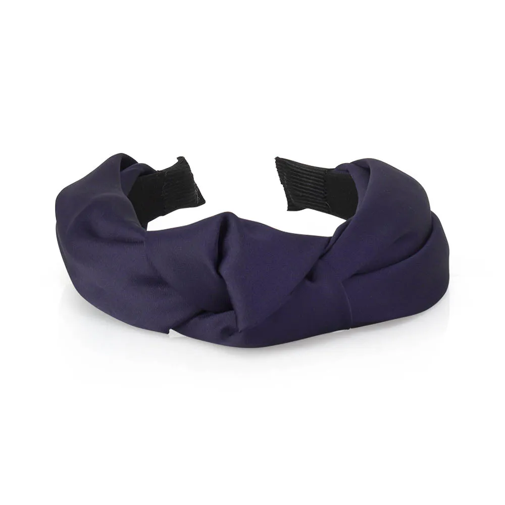 CLASSIC TOP KNOT SATIN HAIRBAND