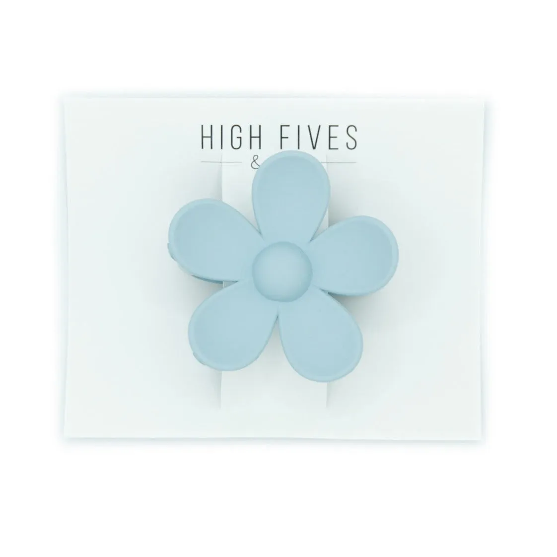 Flower Hair Claw Clips 2.95"