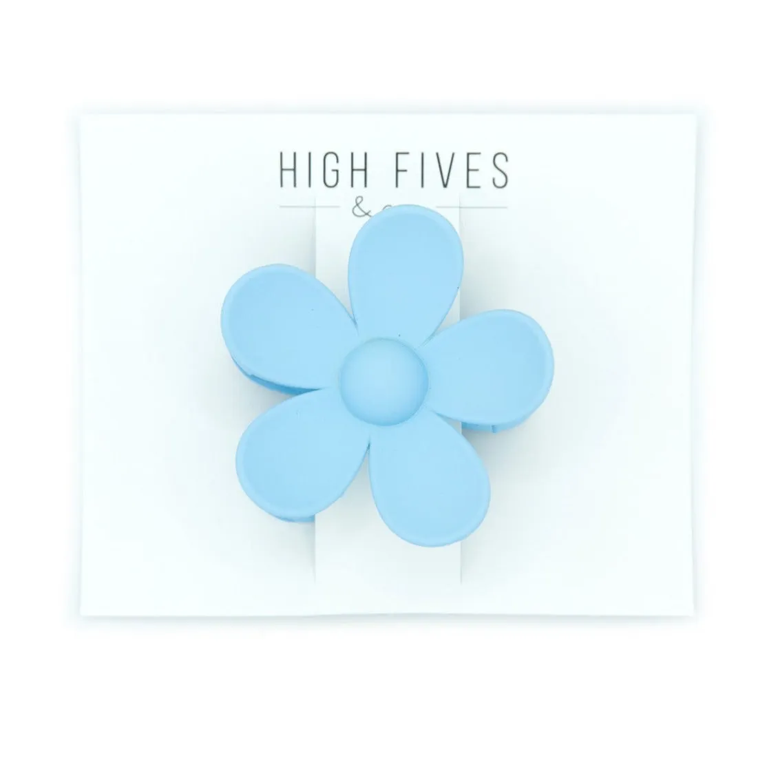 Flower Hair Claw Clips 2.95"