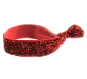 Glitter Maroon Hair Tie (SKU 5046)