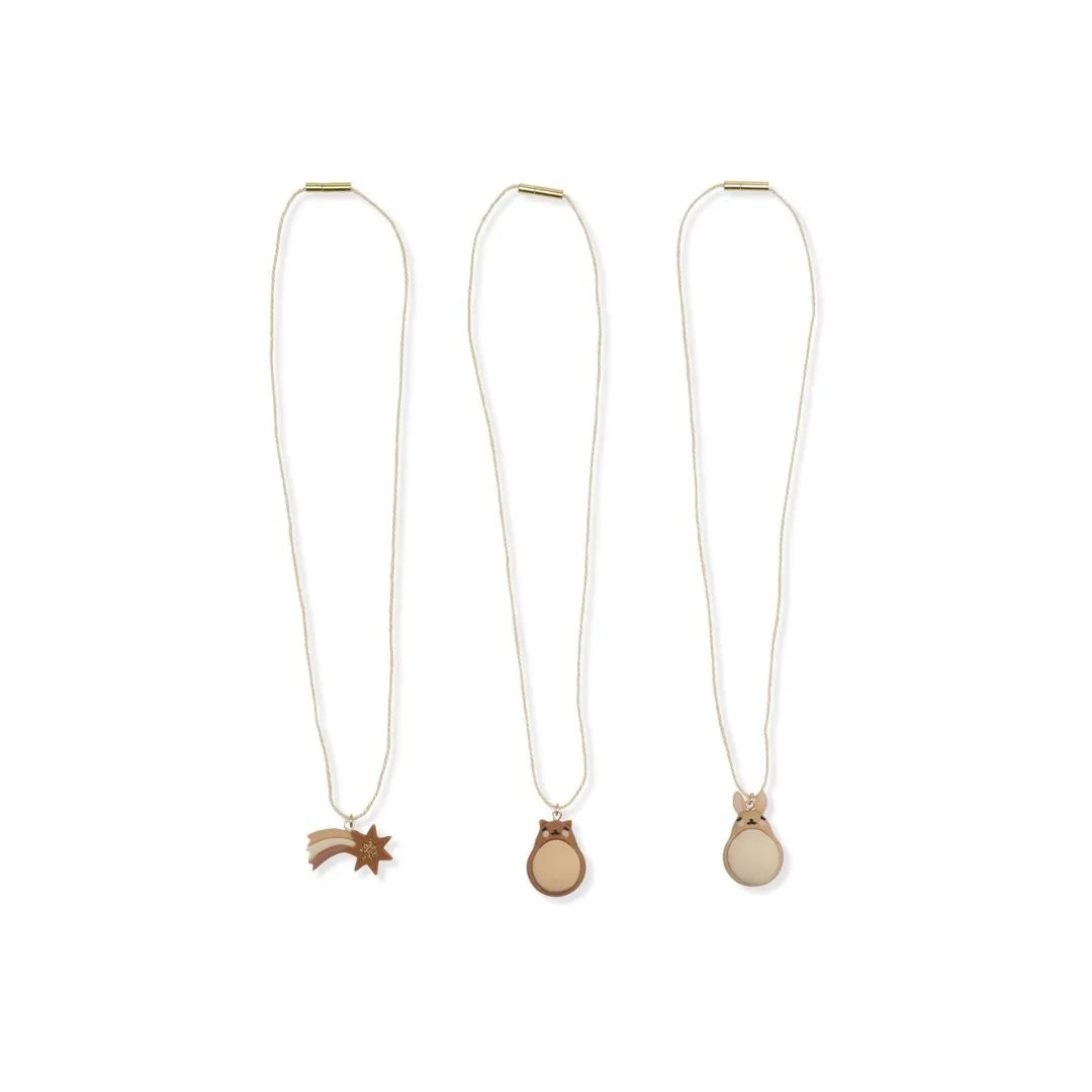 Konges Slojd 3 Pack Necklace - Bunny