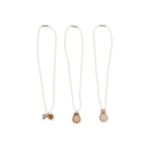 Konges Slojd 3 Pack Necklace - Bunny