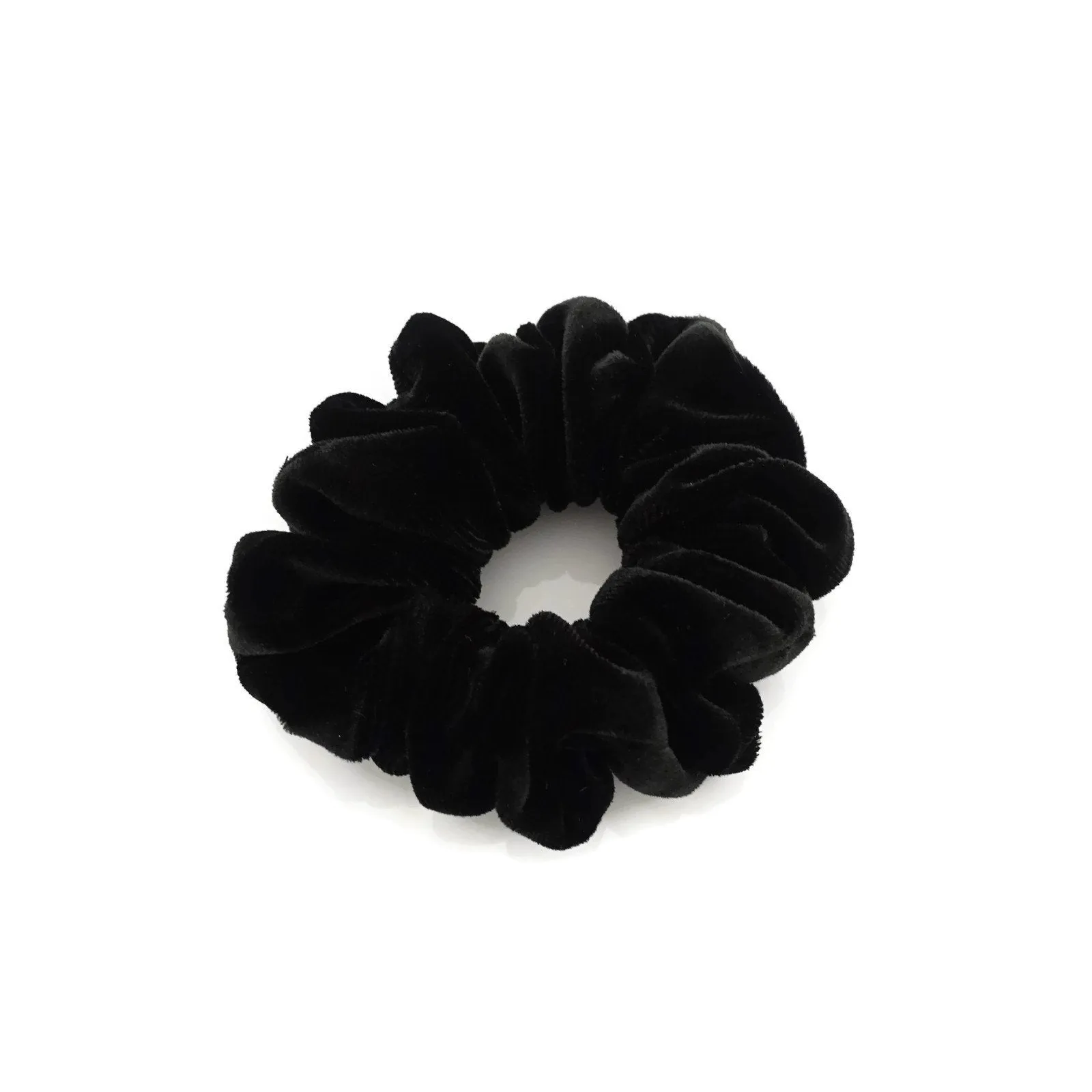 medium size solid velvet scrunchies women hair tie accessory scrunchies