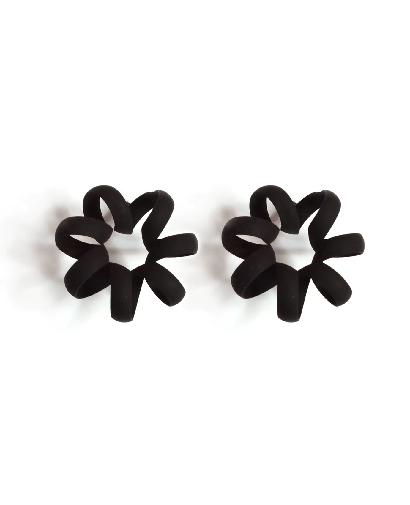 Metal Scrunchie Earrings