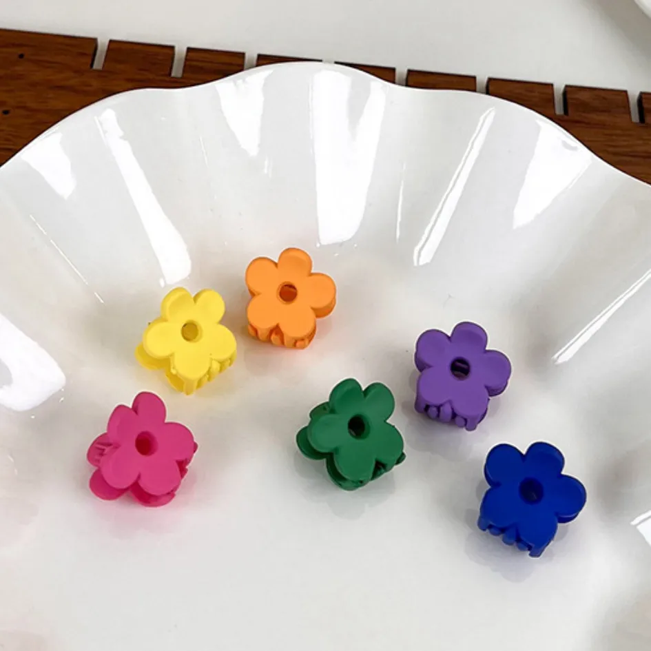 Mini Flower Barrettes