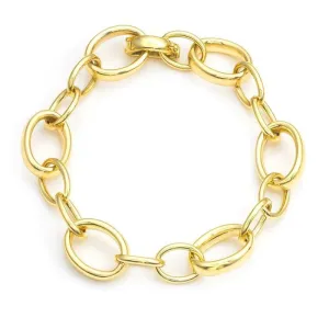 Mixed-Link Everyday Gold Bracelet