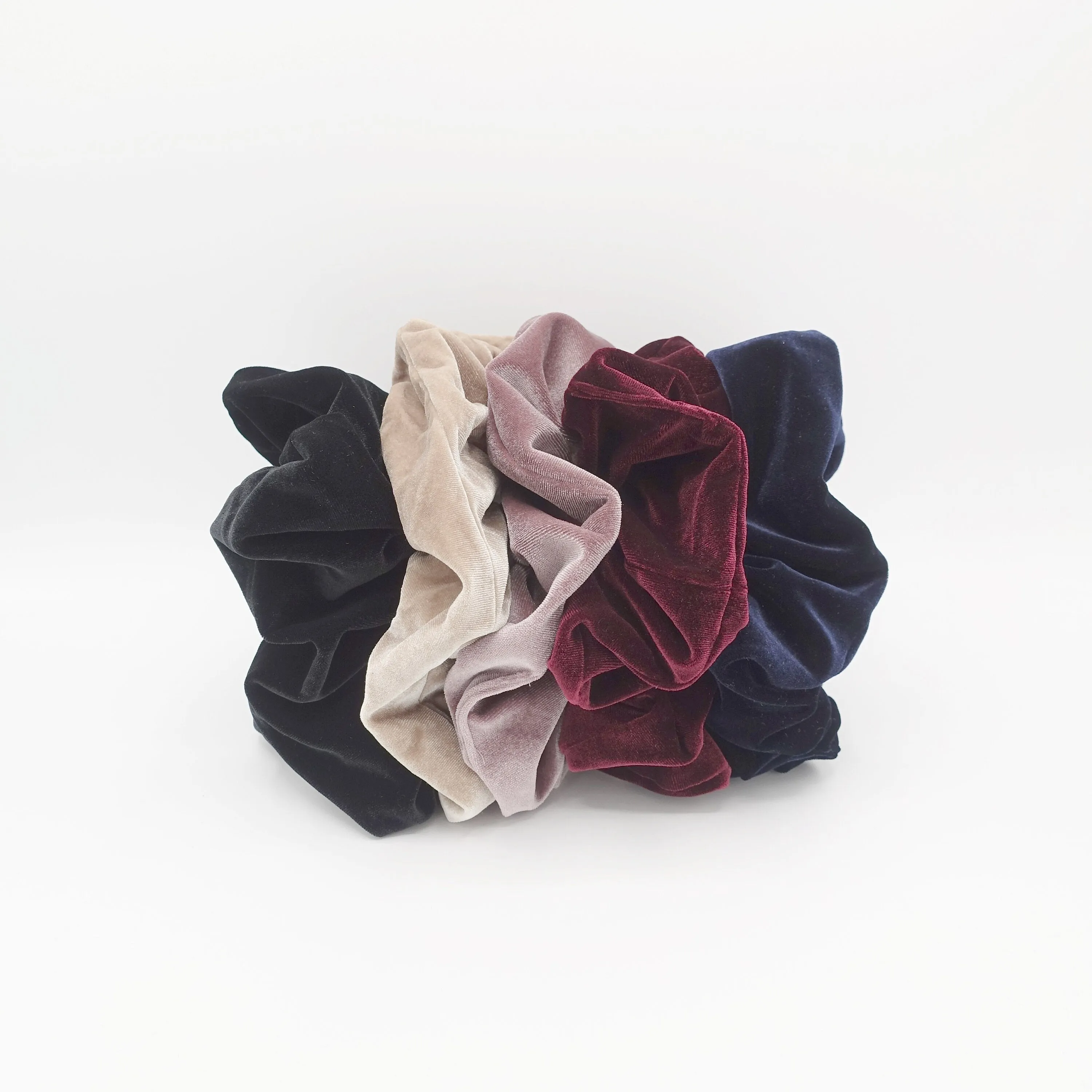 oversized velvet scrunchies large Hair Elastics scrunchies Women Hair Accessories