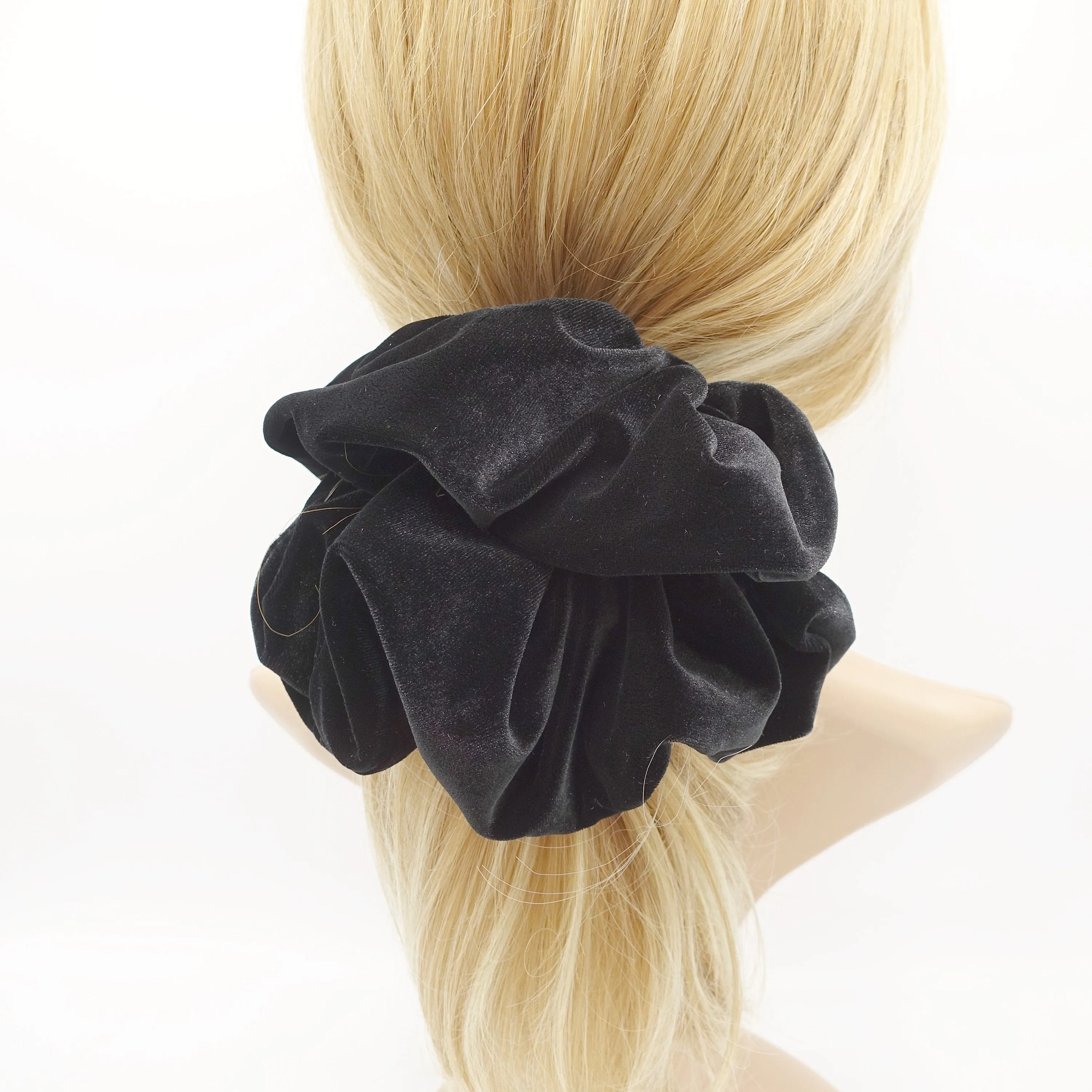 oversized velvet scrunchies large Hair Elastics scrunchies Women Hair Accessories