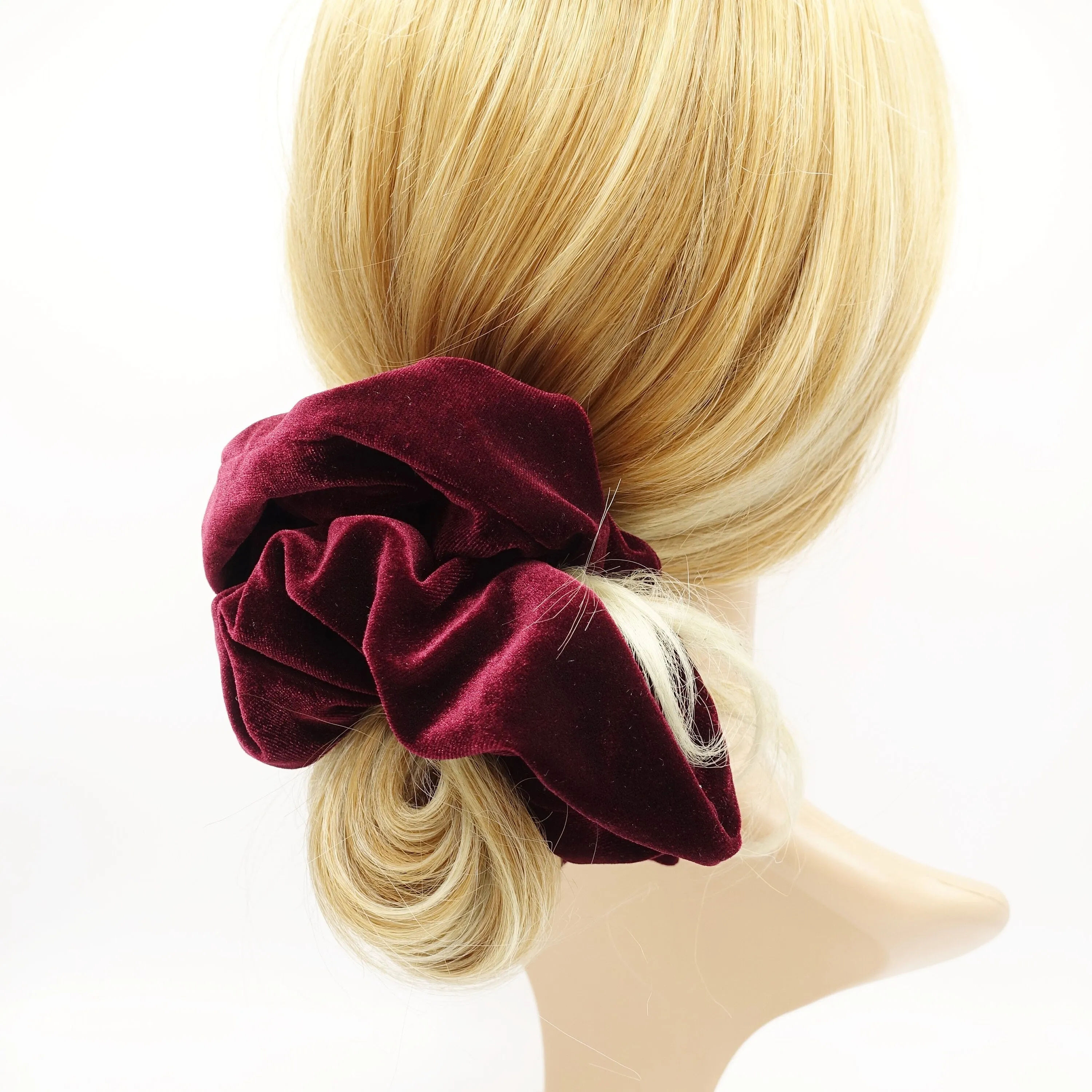 oversized velvet scrunchies large Hair Elastics scrunchies Women Hair Accessories