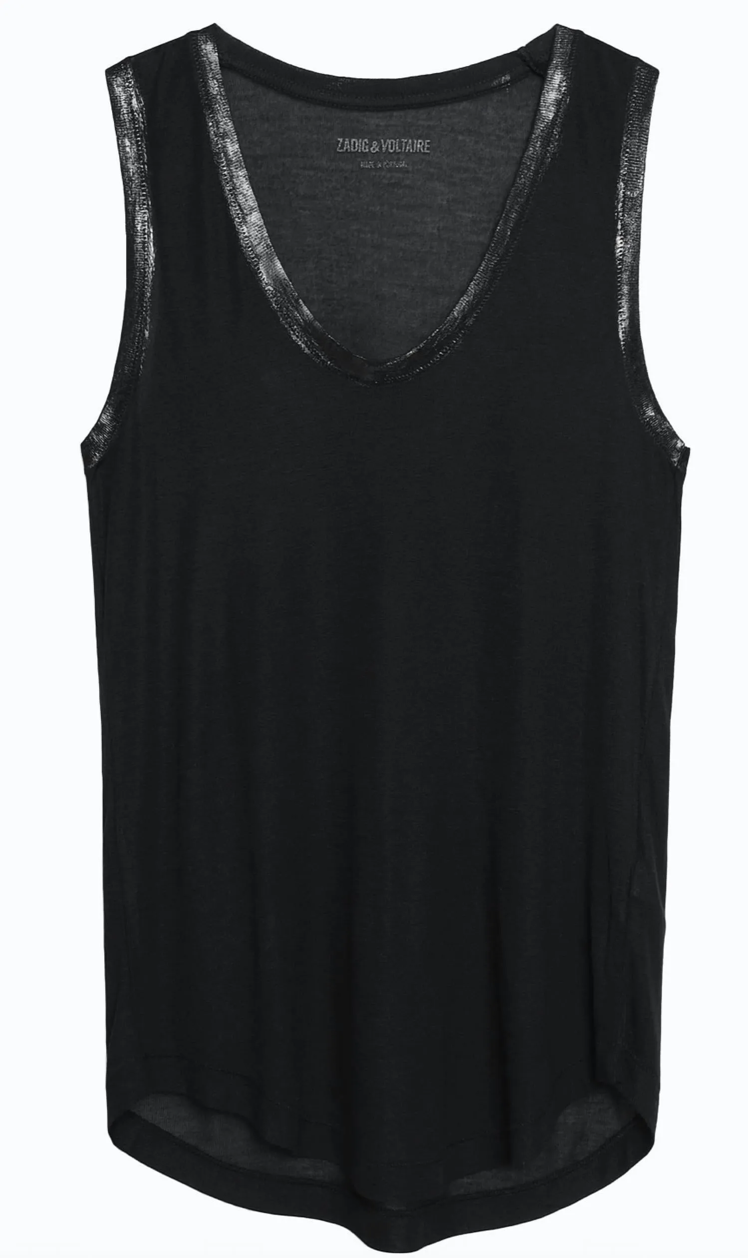 "foils" Tam Foil Tank In Black