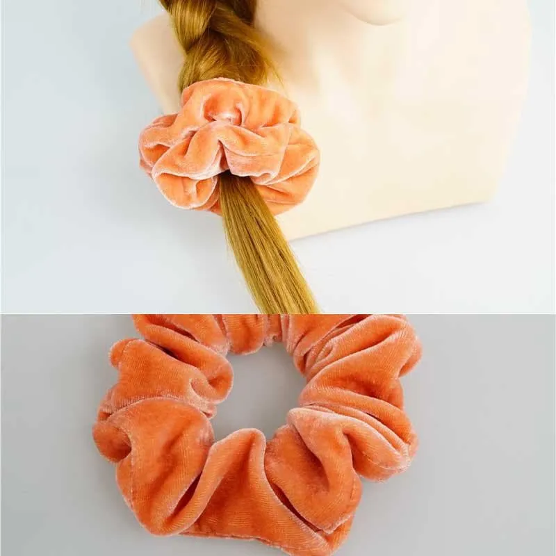 Silk Velvet Scrunchie Large