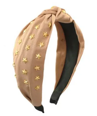 Star Headband - Tan