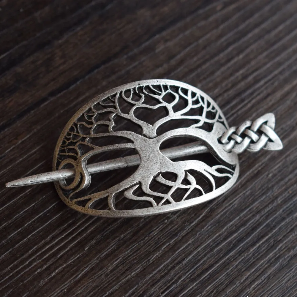 Tree of Life Stick Barrette